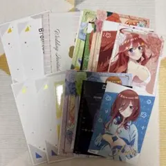五等分の花嫁　ブロマイド　カード　映画　纏め売り