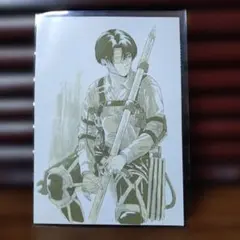 劇場版 進撃の巨人 復活上映 入場特典 リヴァイ イラストカード