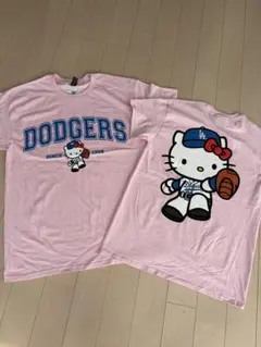 ハローキティ ロサンゼルス・ドジャース Tシャツ Mサイズ ハローキティ ロサンゼルス・ドジャース Tシャツ Mサイズ - メルカリ