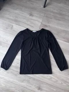 レディース　長袖 Tシャツ 黒　L スーツ