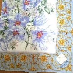 CELINE 花柄ハンカチ新品未使用