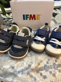IFME ベビーシューズ 130サイズ ネイビー