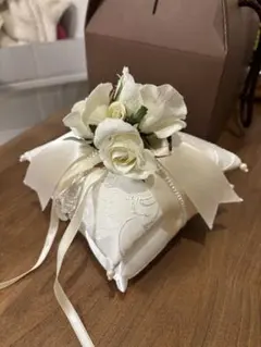 ウェディング リングピロー