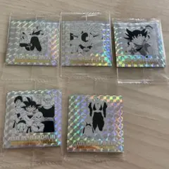 ドラゴンボール　40周年記念　シールウエハース5枚セット