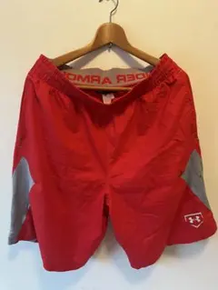 Under Armour ショートパンツ レッド LGサイズのサムネイル