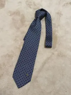 【美品】Burberrys シルク ネイビー ネクタイ