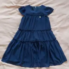 エニィファム　紺色　フォーマル　ワンピース　ドレス　140cm