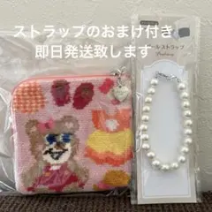 完売品 新品 ニナズクローゼット ハート型ポーチ ペールピンク - メルカリ