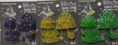 戦闘フィギュア　エフェクト　緑　黄　紫　３色セット　新品　匿名配送無料　人気廃盤