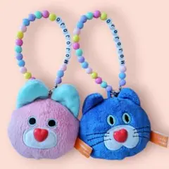 mojojojo ビーズ　マスコット　ぬいぐるみ　チェーン　2個セット