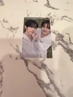 TWS はじめまして　ユニバ盤　ユニットトレカ　ドフン　ジフン フンフンズ