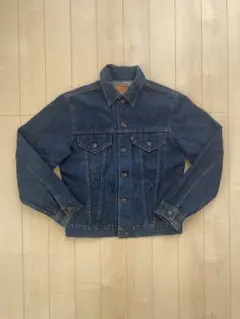 濃紺 70s 80s リーバイス 4th 70505 0217 ケアタグ付 38