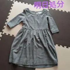 Sweet Mommy グレー 七分袖 ワンピース M