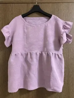 値下げ　正絹　着物リメイク　ヒラヒラ袖チュニック