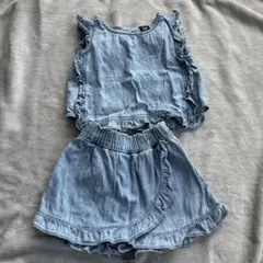 GAP デニムセットアップ　80センチのサムネイル