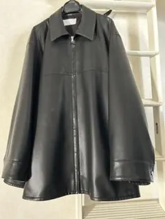 2025年最新】ETRETOKYO フェイクレザーオーバーサイズブルゾンの