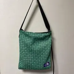 【美品】ザノースフェイスパープルレーベル メッシュショルダーバック