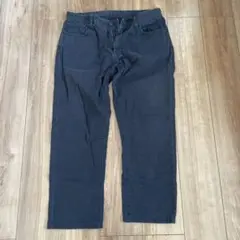 ユニクロ UNIQLO メンズ　ネイビー　チノパン ジッパーフライ