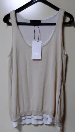ZARA【タグ付き】 ノースリーブニット