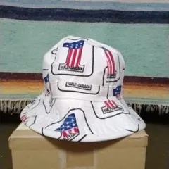 80s90s　チャンピオンプラグハット　USA製　ヴィンテージ　総柄 古着屋 GREEN HEAVEN SOLD OUT：その他 ページ