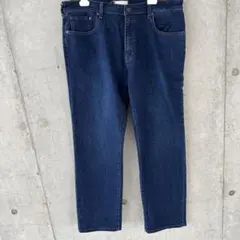 UNIQLO ストレートデニム 36 (91cm) ダークブルー