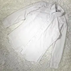 ORIHICA【L】ノーアイロン長袖シャツ 白　ビジカジ対応