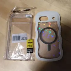 Google Pixel 8a ケース 2個セット なみなみ 白 透明