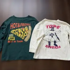 DRC branshes 長袖カットソーロンT 2枚セットブランシェス130cm