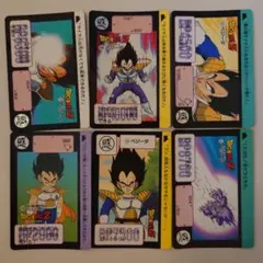 ドラゴンボールz カードダス （若い頃のベジータ ナッパ） - メルカリ