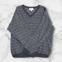 アメリカ製 90s 00s Eddie Bauer バーズアイニット　アメカジ