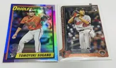 2025 topps update 菅野智之 新品　デビューカード　2枚セット