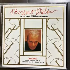 Walter Brahms Symphony No.4 CD国内最初期盤