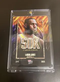 toppsnow LeBron James 50K Career Points