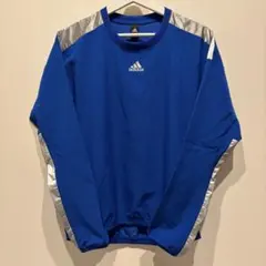 【美品】160㎝ ブルー×シルバー adidas アディダス ピステ サッカー
