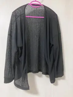 ブラック　カーディガン Shein