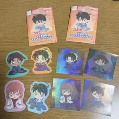 ちぢませ隊ステッカーコレクション2 平次 和葉 新一 灰原