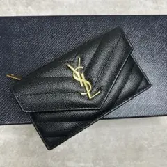 美品✨YSL サンローラン フラグメントケース カードケース ブラック