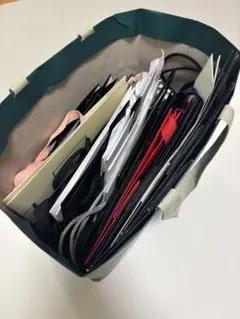 デパコス　紙袋　ショッパー　まとめて　化粧品　シャネル　ディオール　クレドポー