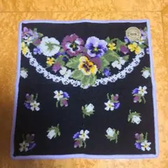 新品・未使用 フェイラー ナイツドリーム パンジー 大判 ウォッシュタオル