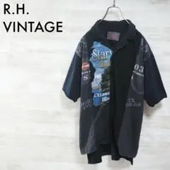 R.H.VINTAGE｜Harley-Davidson再構築半袖シャツ(一点物)