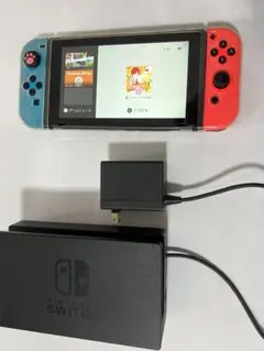 Nintendo Switch 青/赤 本体 ACアダプター付き