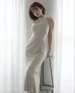 Juni cotton long dress andmary アンドマリー - メルカリ
