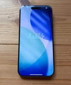 美品】iPhone 15 Pro 256GB SIMフリー ナチュラルチタニウム