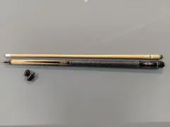 【極美品】FURY ビリヤードキュー 木目デザイン リネングリップ 高性能 BD〉ビリヤードビギナーやマイキューデビューにまずオススメ