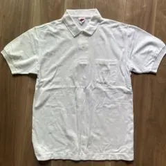 Hanes ポロシャツ ホワイト Mサイズ 日本製のサムネイル