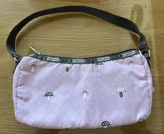 LeSportsac キノコ柄ミニショルダーバッグ
