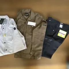 新品✴︎作業着　３点セット　Lのサムネイル