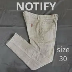 【未使用】DESIGN WORKS NOTIFY デザインワークス　デニム30
