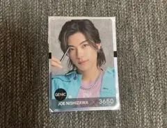 GENIC JOE NISHIZAWA × 3650 トレカ