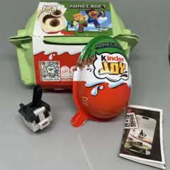 Kinder Joy Minecraft マインクラフト フィギュア　ネコ